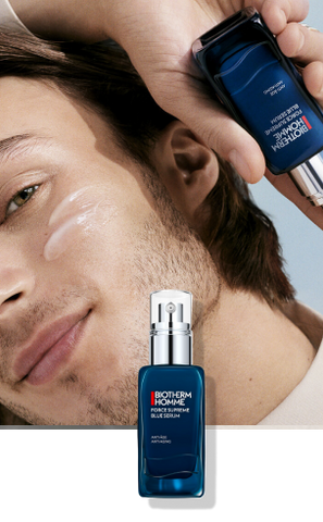 Biotherm Homme Force Supreme Anti-Ageing & Repairing Blue Serum 