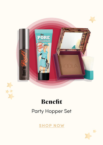 Benefit Party Hopper Set (Primer + Bronzer + Mascara) 3pcs