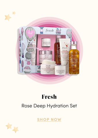 Fresh Rose Deep Hydration Skincare Set