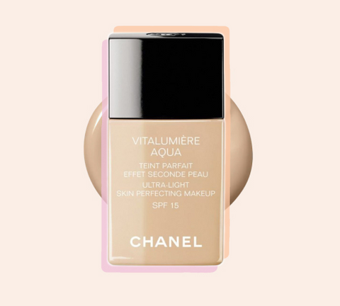 The Makeup Products We'll Never Grow Tired Of Cult Classic Makeup Fresh Beauty Co. Chanel Vitalumiere Aqua Ultra Light Skin Perfecting Makeup SPF15