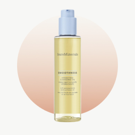 BareMinerals Smoothness Hydrating Cleansing Oil Hailer Bieber’s Skincare routine Fresh Beauty Co.