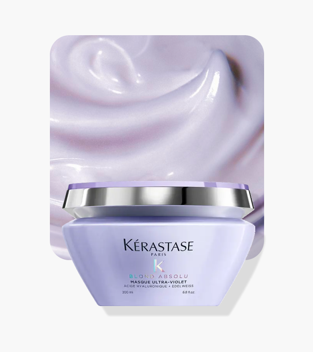 Shop Kerastase Blond Absolu Masque Ultra-Violet Anti-Brass Blonde Perfecting Purple Masque at Fresh Beauty Co.