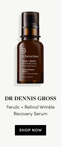 Best Retinol for brightening: Dr Dennis Gross Ferulic + Retinol Wrinkle Recovery Overnight Serum