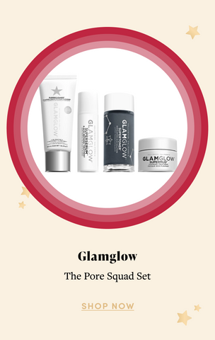 Glamglow The Pore Squad Set: 1x Supercleanse Clearing Cream-To-Foam Cleanser - 30g/1oz + 1x Superserum 6-Acid Refining Treatment - 10ml/0.34oz + 1x Supermud Clearing Treatment - 15g/0.5oz + 1x Supertoner Exfoliating Acid Solution - 30ml/1oz 4pcs