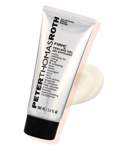 Peter Thomas Roth FIRMx Peeling Gel, shop at Fresh Beauty Co.  Give yourself a quick at-home facial with peeling gel. This new cult-fave product helps uncover a smoother, fresher, newer-looking look. Peel and reveal firmer, smoother skin.