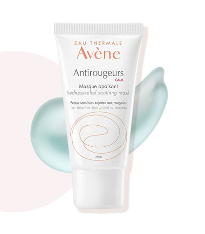 Avene Antirougeurs Calm Redness-Relief Soothing Mask - For Sensitive Skin Prone to Redness