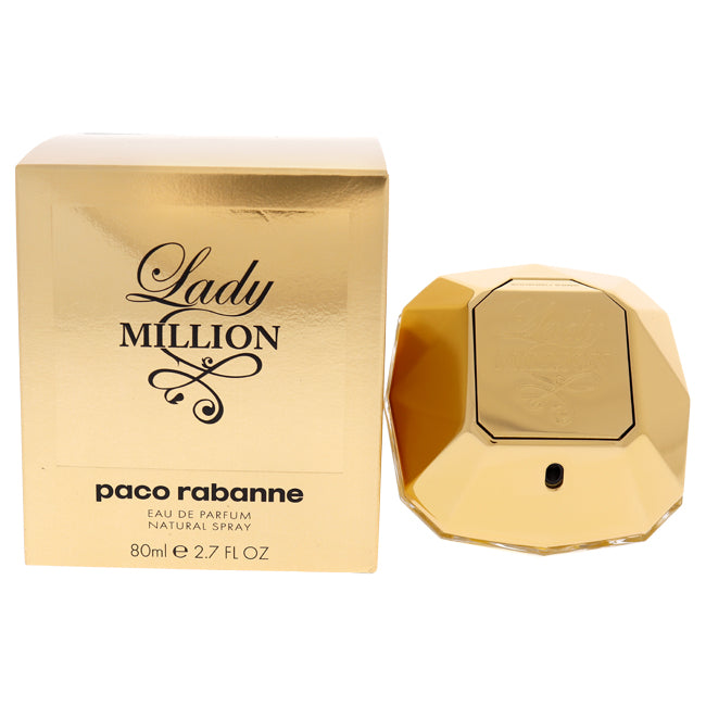De controle krijgen Uitgestorven dividend Paco Rabanne Lady Million by Paco Rabanne for Women - 2.7 oz EDP Spray –  Fresh Beauty Co.