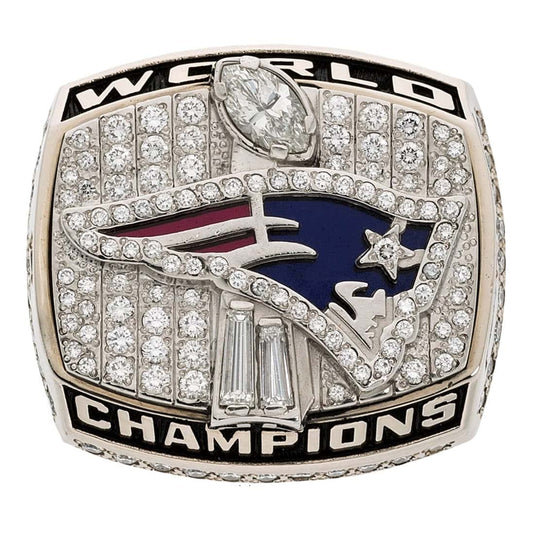 2004 New England Patriots Super Bowl XXXIX Championship Ring, Lot #50110