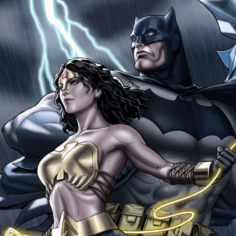 DC Comics; Batman and Wonder Woman – Gold & Silver Pawn Shop