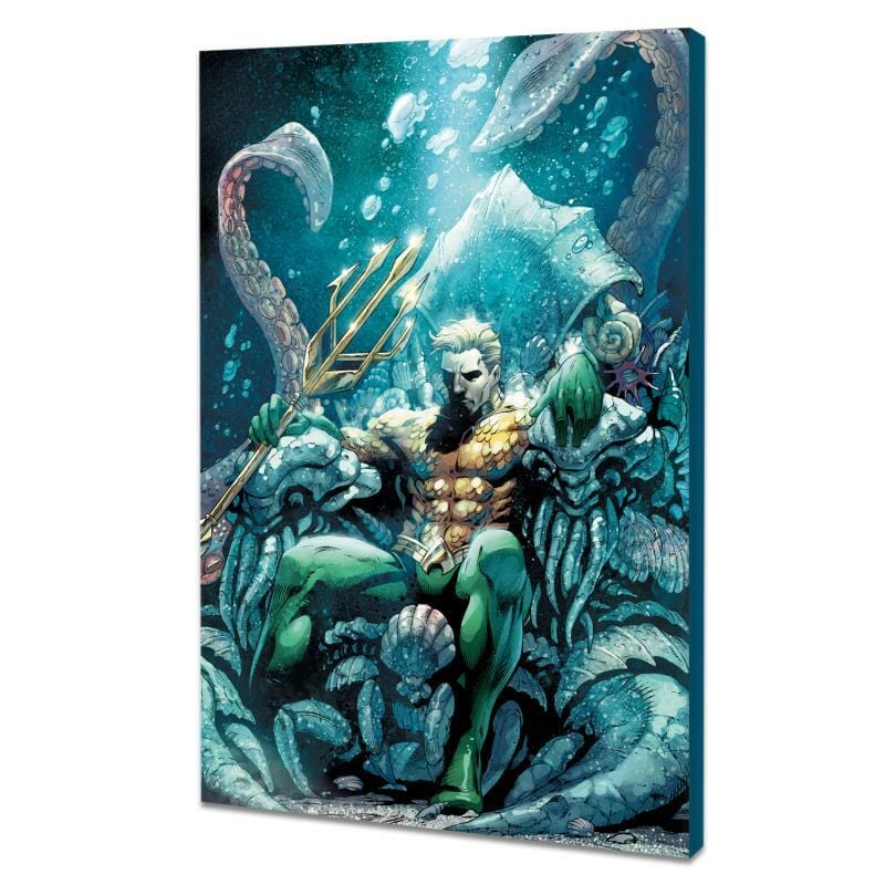 DC Comics; Aquaman #18 – Gold & Silver Pawn Shop