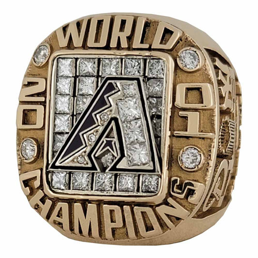 2002 Anaheim Angels World Series Championship Ring – Gold & Silver