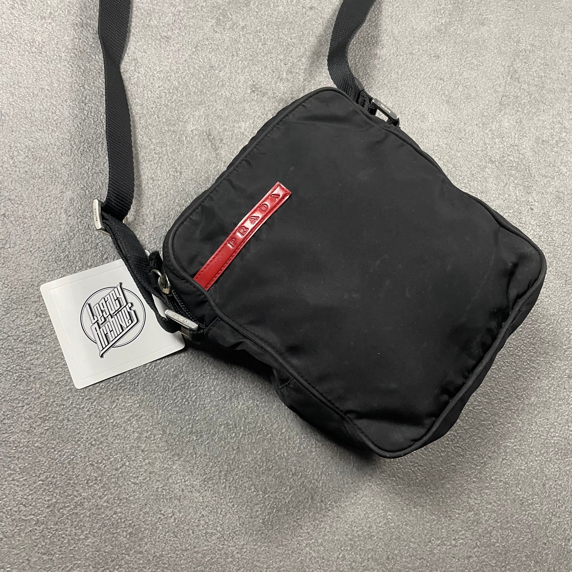 高級 【hiyadam着用】PRADA SPORT Archive backpack メンズ