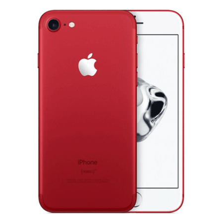 変更OK iPhone 7 Red 128 GB au - スマートフォン本体