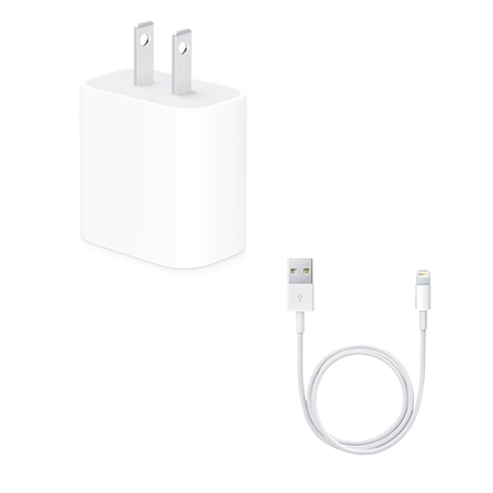 Schurend consensus Gastheer van iPhone Charger Bundle - USB-A to Lightning Cord + USB-A Adapter