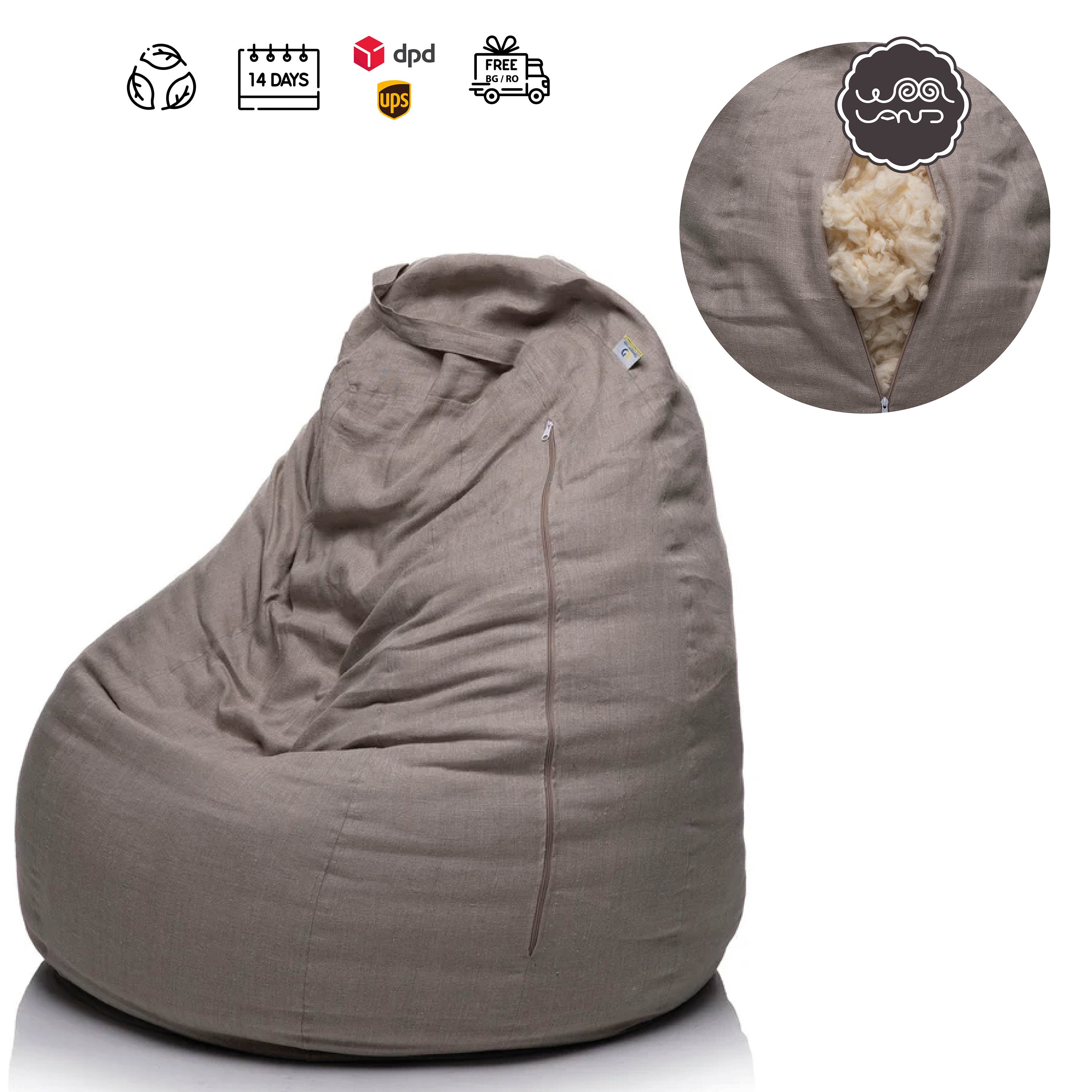 bean bag chair pouf