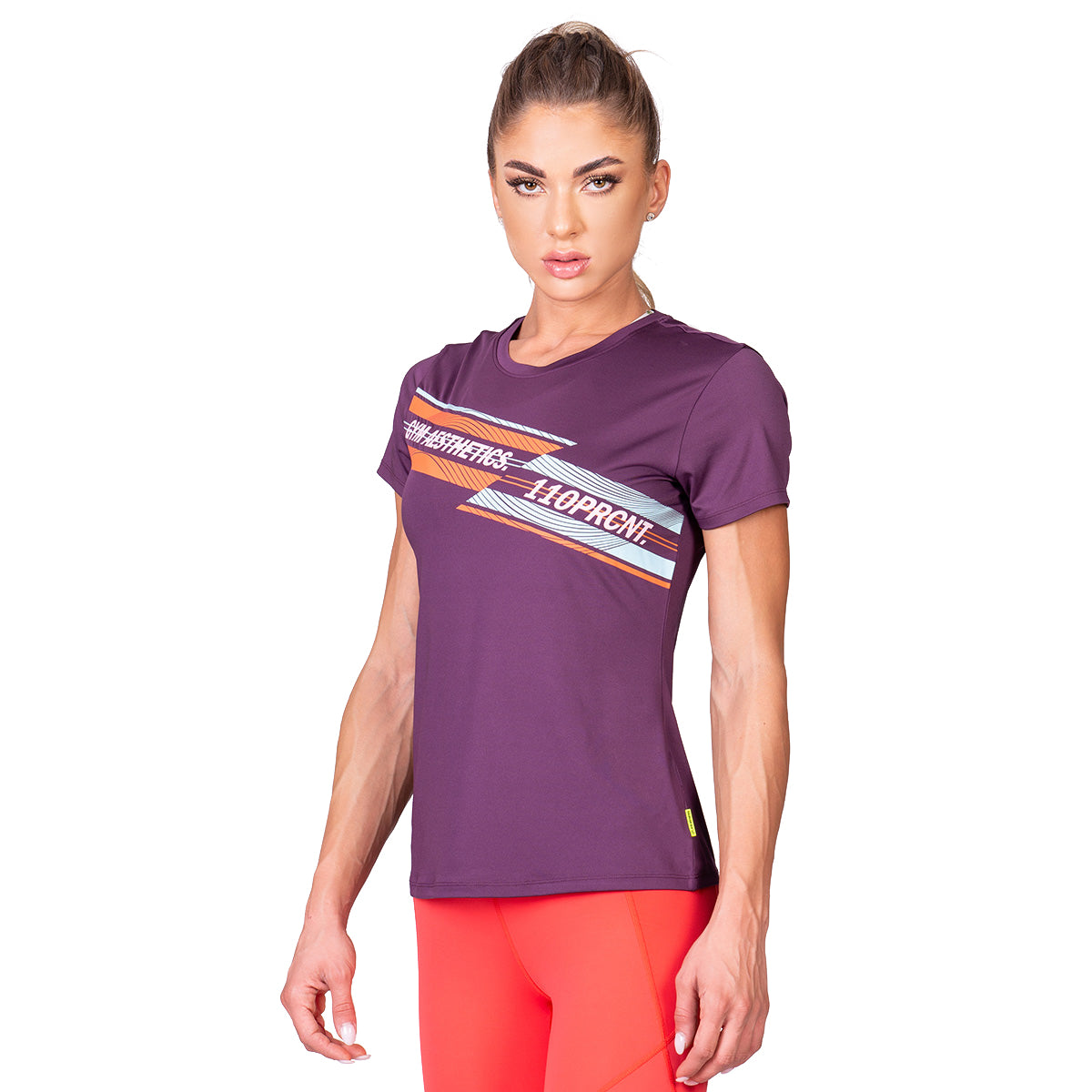 Activewear 110PRCNT Tight-Fit T-Shirt for Women | Gym Aesthetics – Gym ...