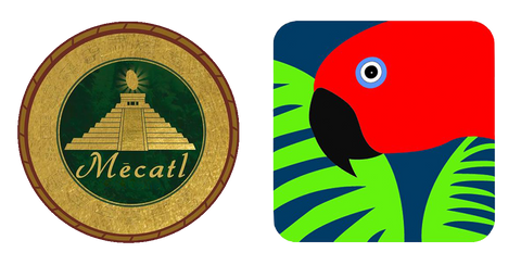 Mecatl & Rainforest Rescue Partnership Logo