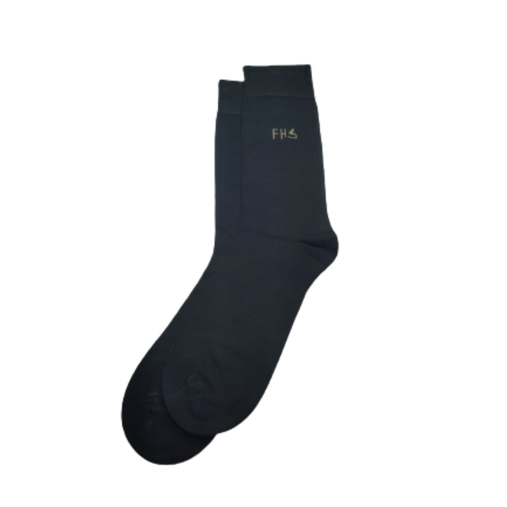 Simple Black Men's Socks| FHS Official