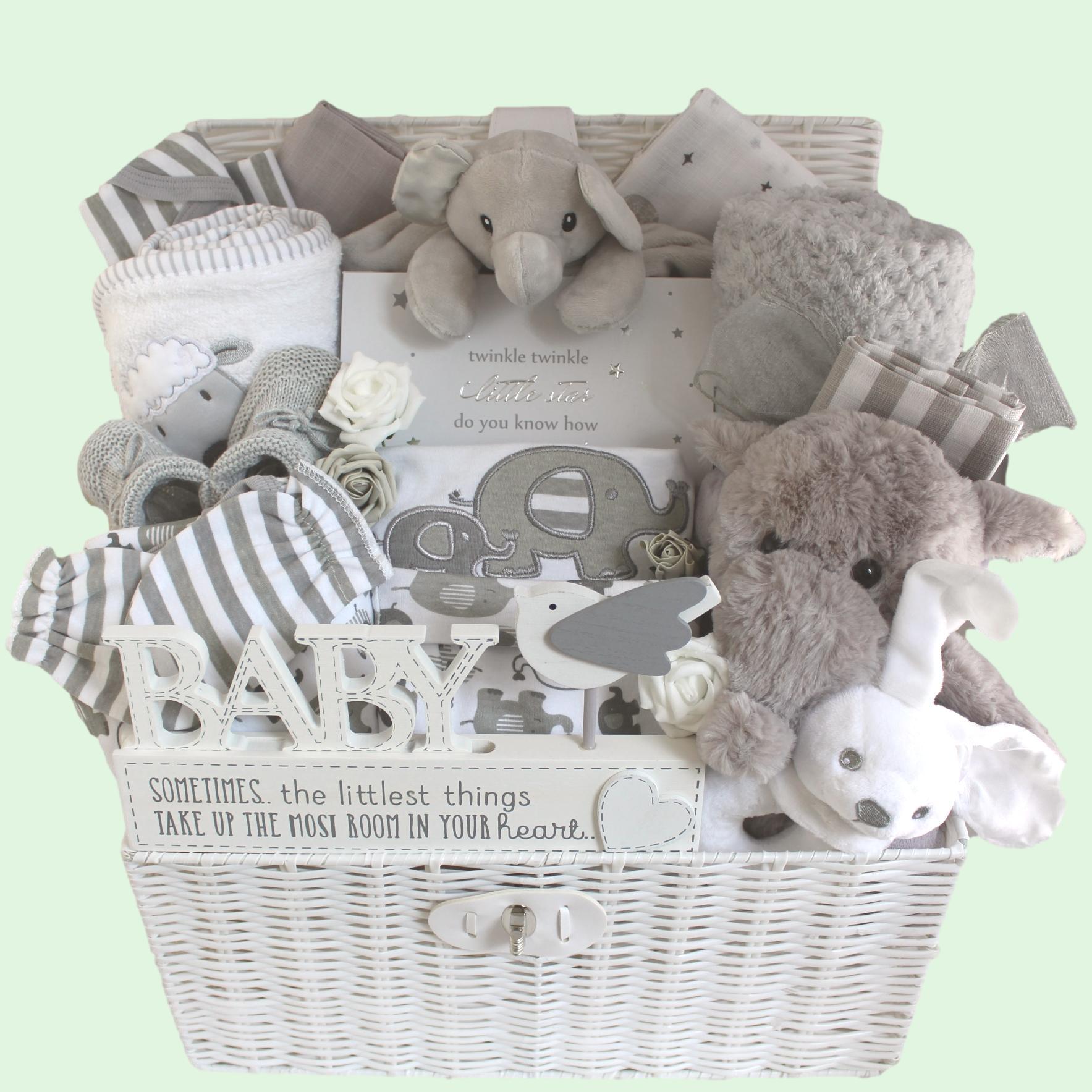 Unisex Unique Baby Gift Decorative Box Basket Baby Shower New Baby Gift  Idea. | eBay
