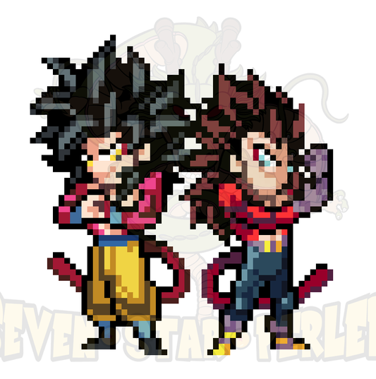 Super Saiyan 3 Goku Sticker – sevenstarperlers