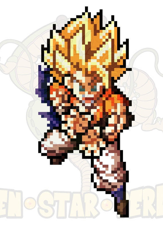 SSB Vegeta & SSJ Trunks Sticker – sevenstarperlers