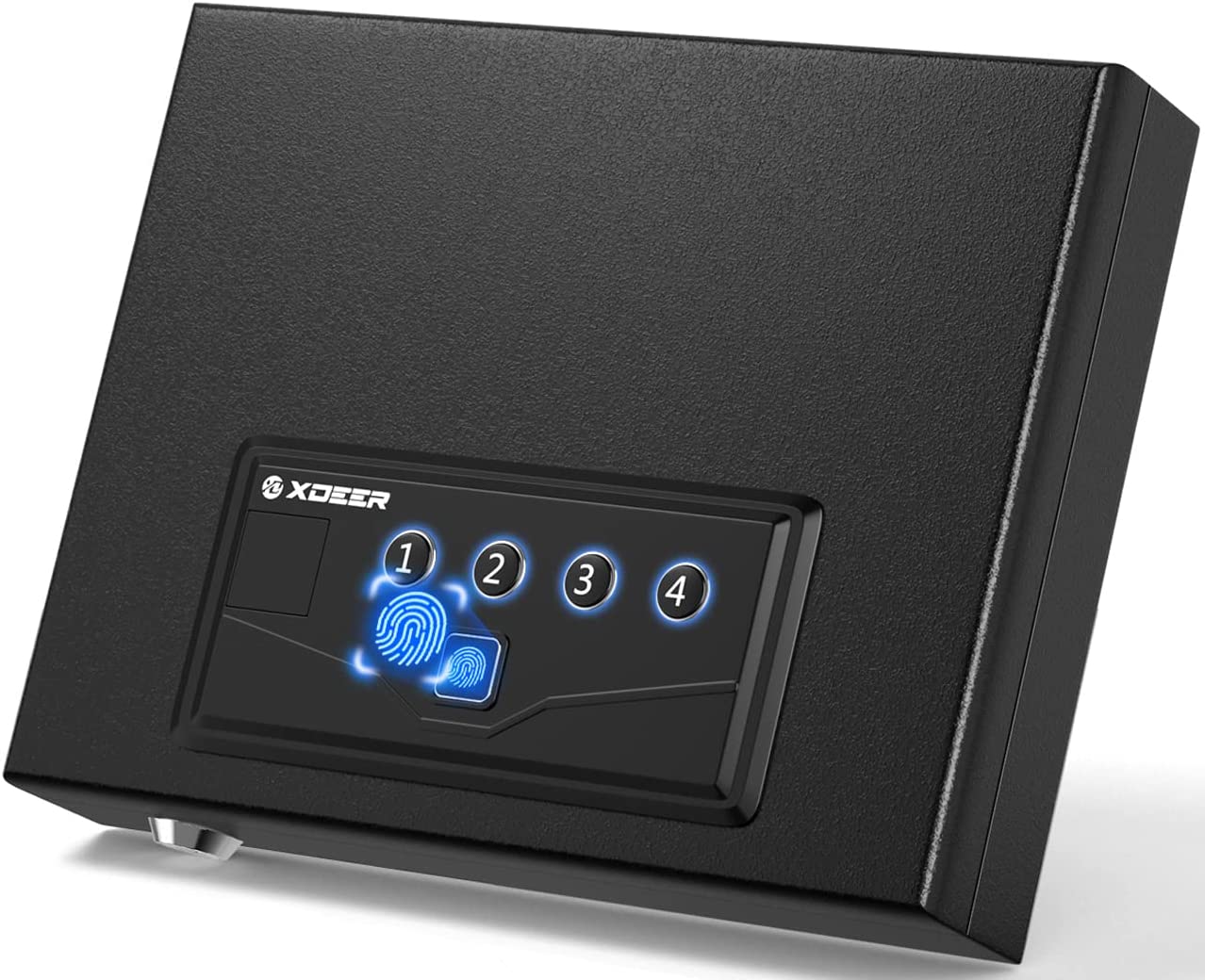 XDeer Portable Safe, Biometric Gun Safe, Quick-Access Safety Box with –  XDeersafe