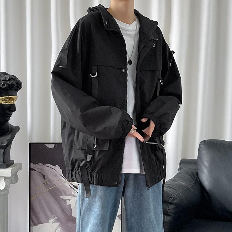 Casual Windbreaker Overcoat Jacket – SEOUL STYLEZ