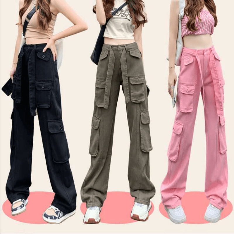 Girl'S cargo pants / ACUBI / Y2K – SEOUL STYLEZ