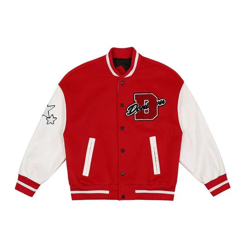 Hip Hop Streetwear Baseball Embroidery Bomber Jacket – SEOUL STYLEZ