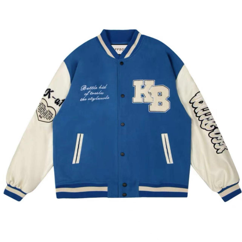Hip Hop Streetwear Baseball Embroidery Bomber Jacket – SEOUL STYLEZ