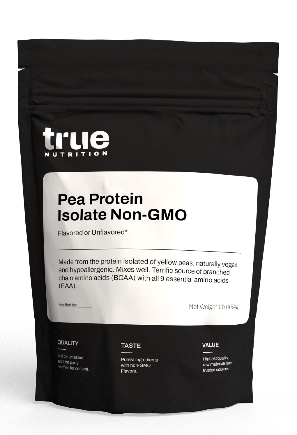 Pea Protein Isolate non-GMO (1lb.) - truenutritionstore product image