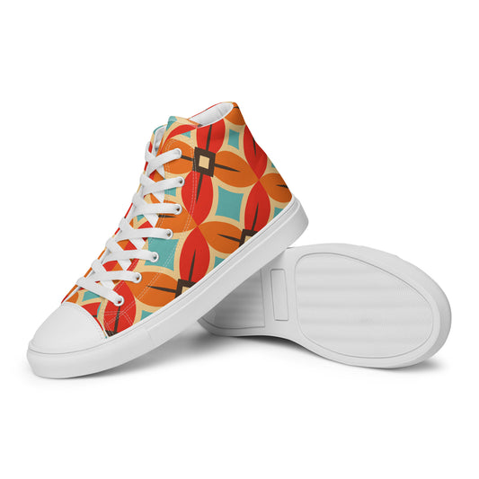 Women's high top canvas shoes — Flow Tribe