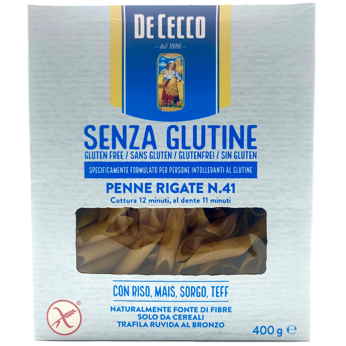 De Cecco, Pâtes, Spaghetti, Sans gluten, 400 gr