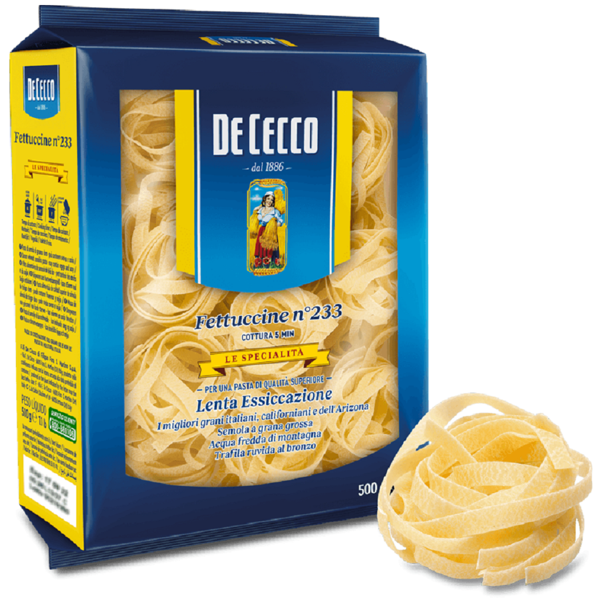 De Cecco Fusilli 500G - Tesco Groceries