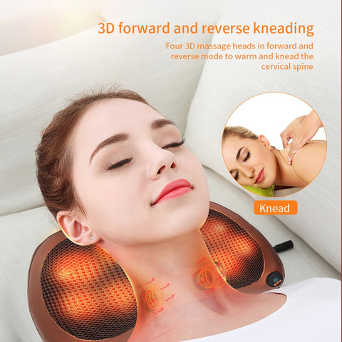 Electronic Massage Decompression Pillow