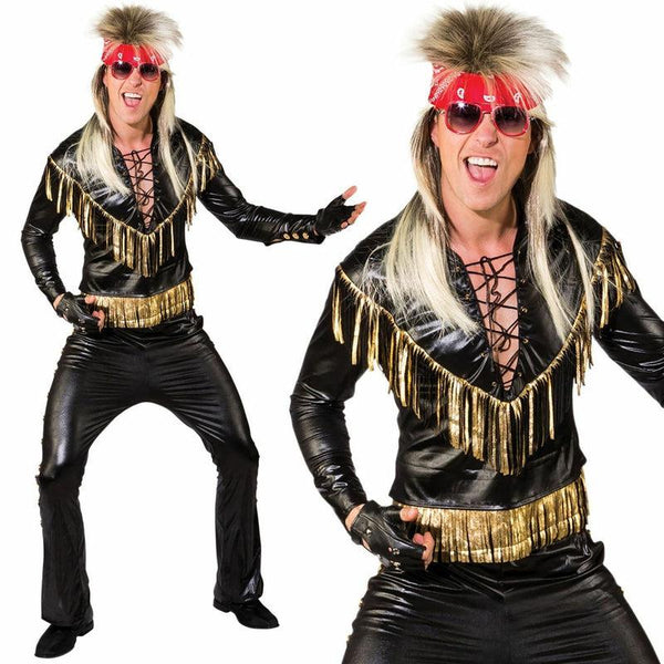 ORION COSTUMES Hombre Slash 80s Estrella De Rock Música Disfraz |  