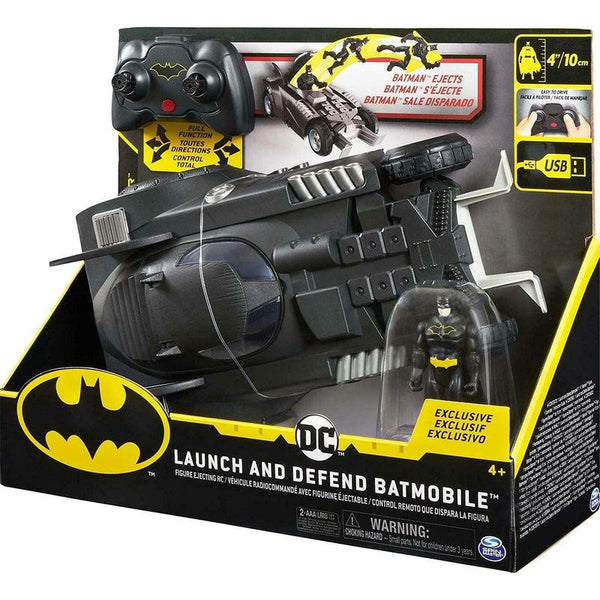 BATMAN Launch and Defend Batmobile Remote Control Vehicle & Action Fig -  The Online Toy Store