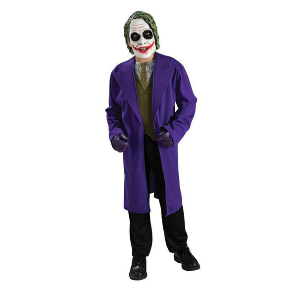 Boys Joker Fancy Dress Costume Batman Dark Knight Halloween Villian Ch -  The Online Toy Store