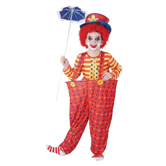 RED NOSE DAY HONKING CLOWN NOSE CE CHILDRENS KIDS FANCY DRESS COSTUME  RONALD UK