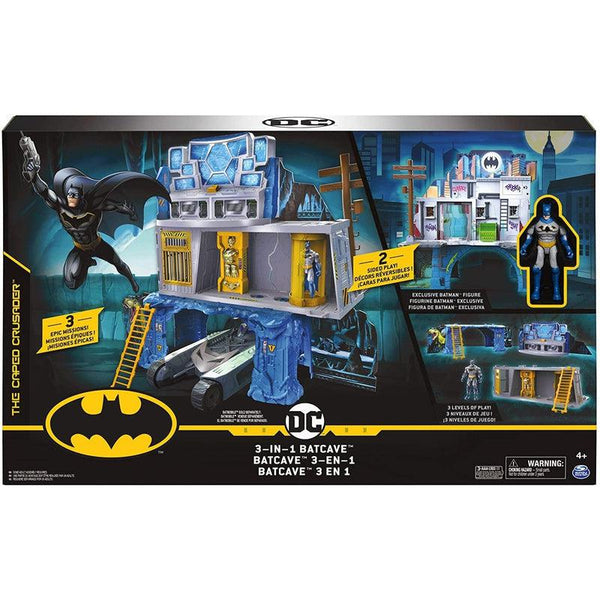 DC Comics Batman 3-in-1 Batcave Playset - The Online Toy Store