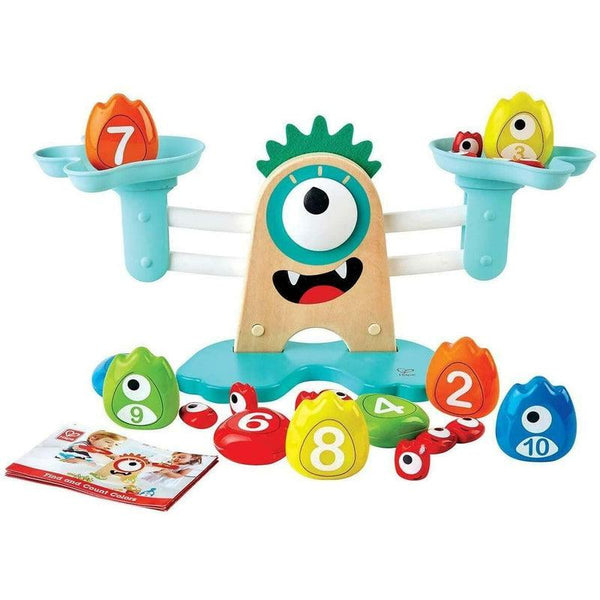 Hape Monster Math Scale Kids Childrens Educational Toy Mathematics