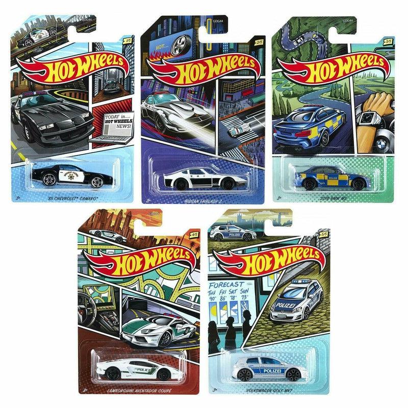 Hot Wheels 2020 Police Cars 1:64 Scale - The Online Toy Store