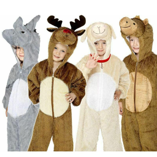 Kids Nativity Christmas Costumes Animal Fancy Dress Boys Girls Zoo Out -  The Online Toy Store