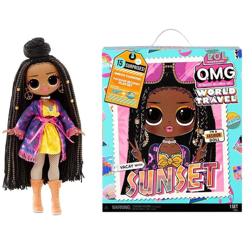 LOL Surprise OMG World Travel Fashion Doll - SUNSET - The Online Toy Store