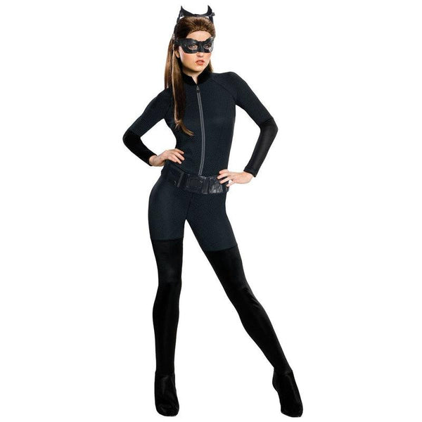Ladies Catwoman Fancy Dress Costume Batman Dark Knight Halloween Super -  The Online Toy Store