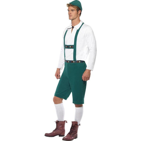 Mens Oktoberfest German Beer Man Lederhosen Bavarian Fancy Dress Costu -  The Online Toy Store
