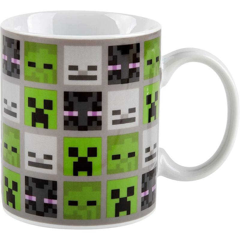 Minecraft Mob Heads Ceramic Mug - The Online Toy Store