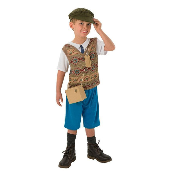 BOYS FANCY DRESS COSTUME 1940s BOY VE DAY SCHOOL CHILDS WARTIME OUTFIT ...