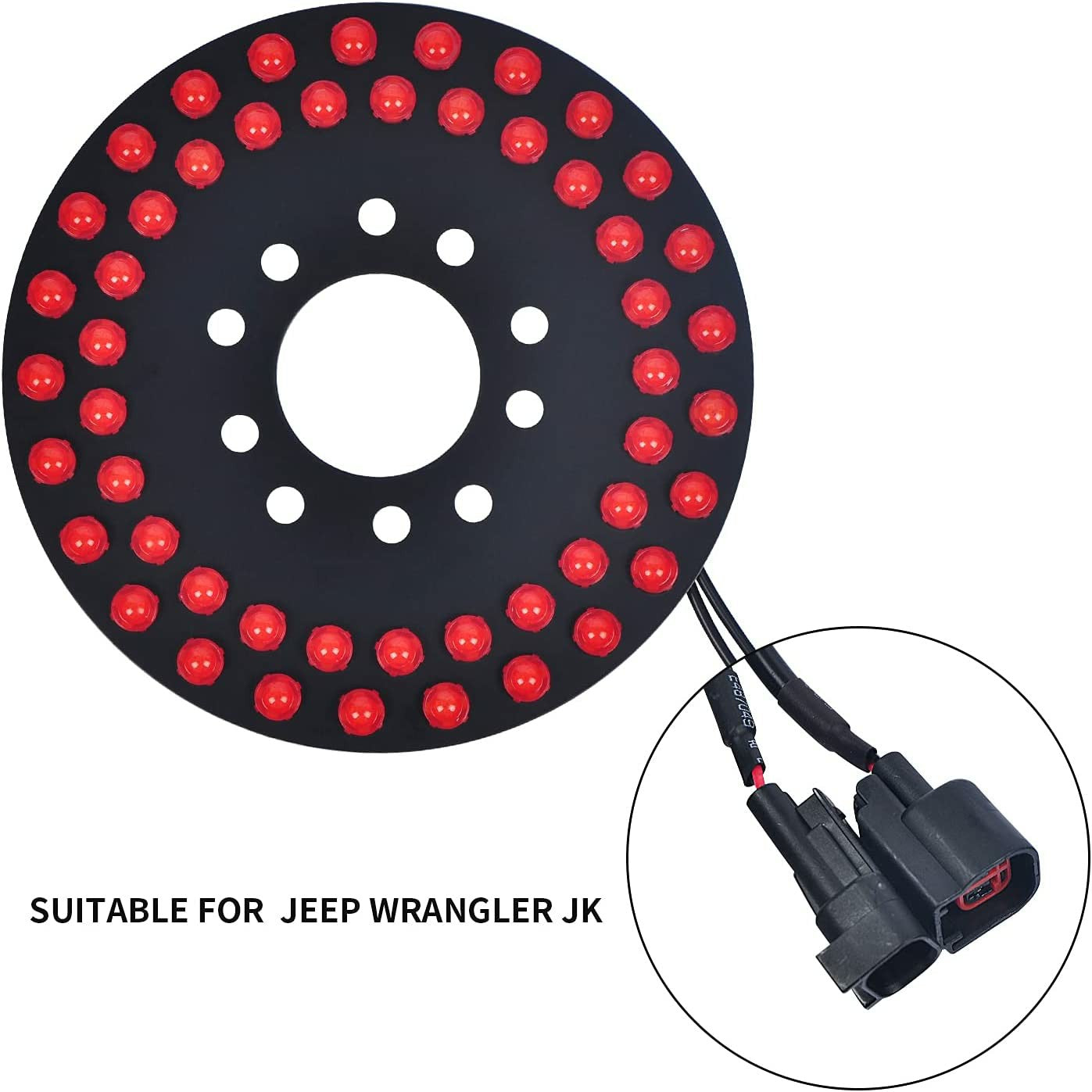 50pcs led for Jeep Spare Tire Brake Light fits 2007-2018 Jeep Wrangler JK