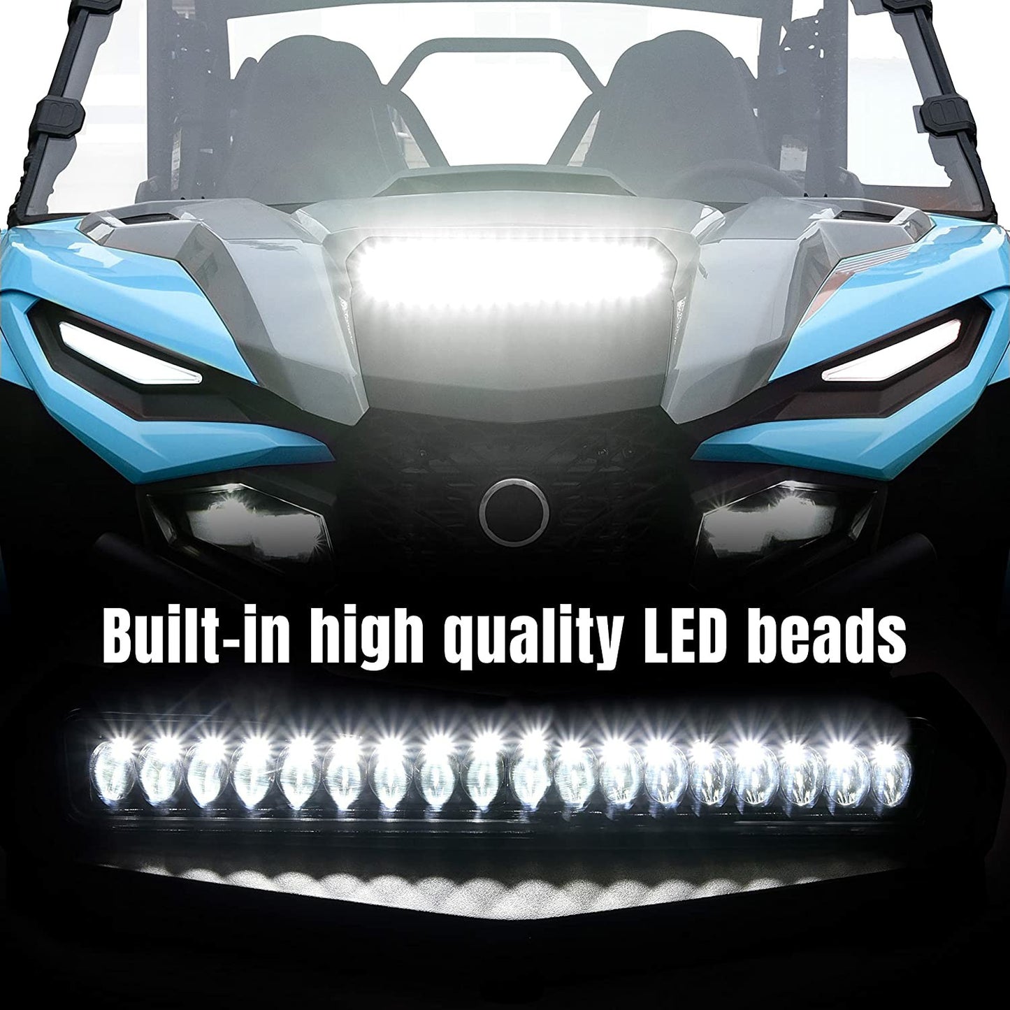 LED Hood Scoop Light for Yamaha RMAX 1000